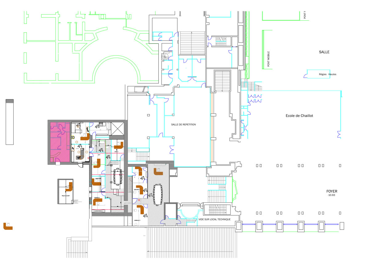 amenagement bureaux direction technique