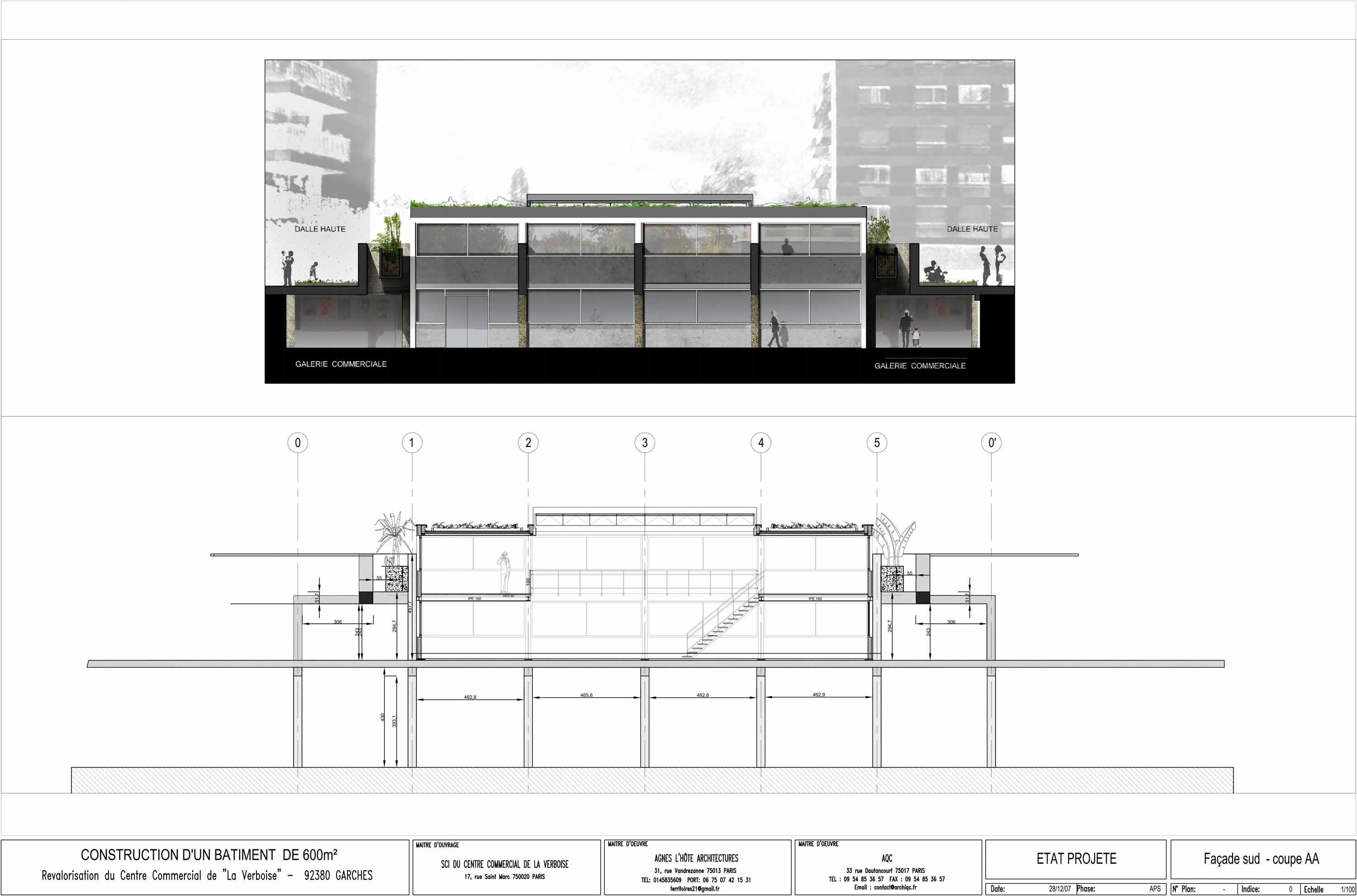 aménagement immeuble Garches overgreen