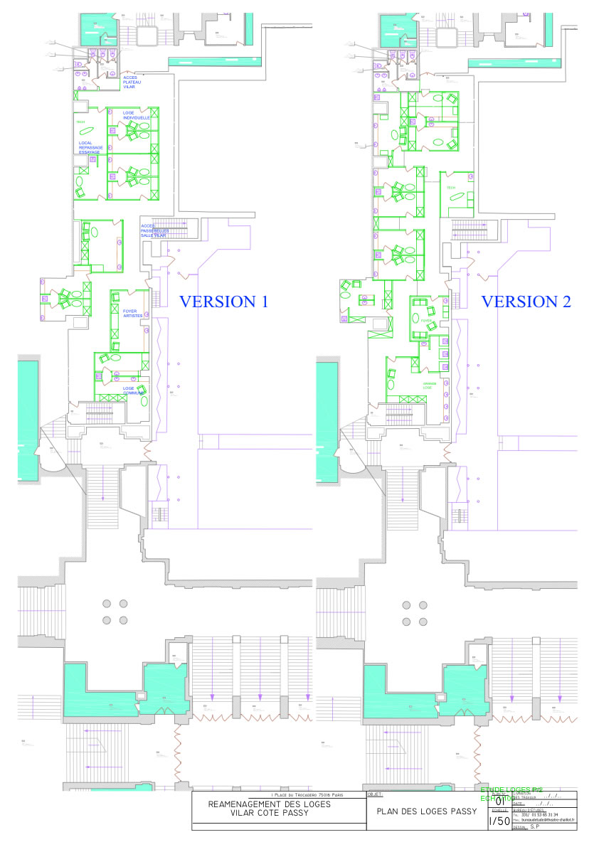 plan loge architecture