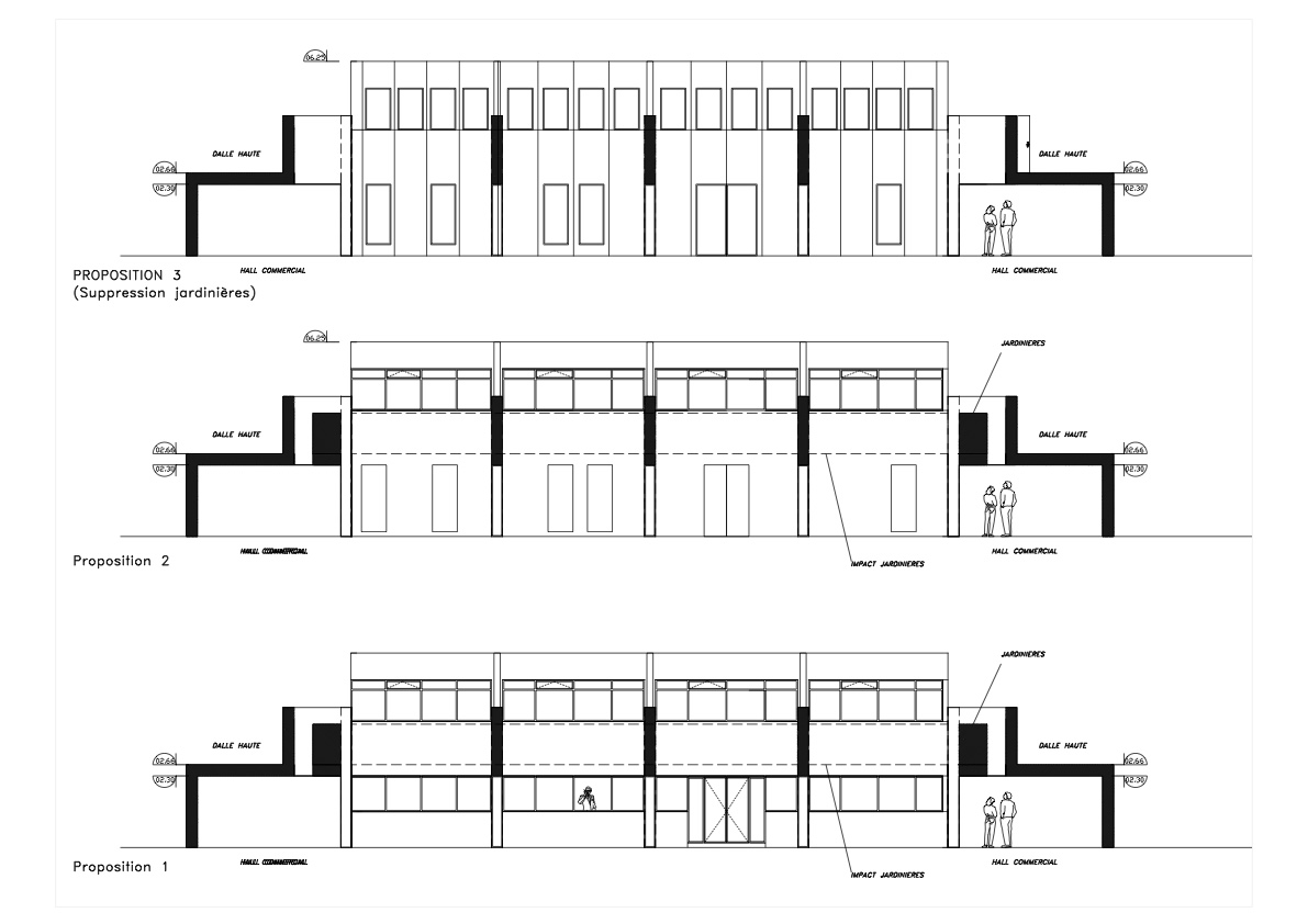 projet aménagement immeuble garches