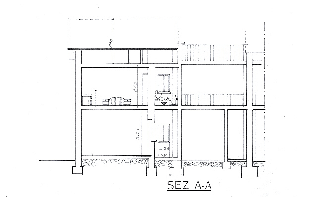 plan de coupe architecture maison