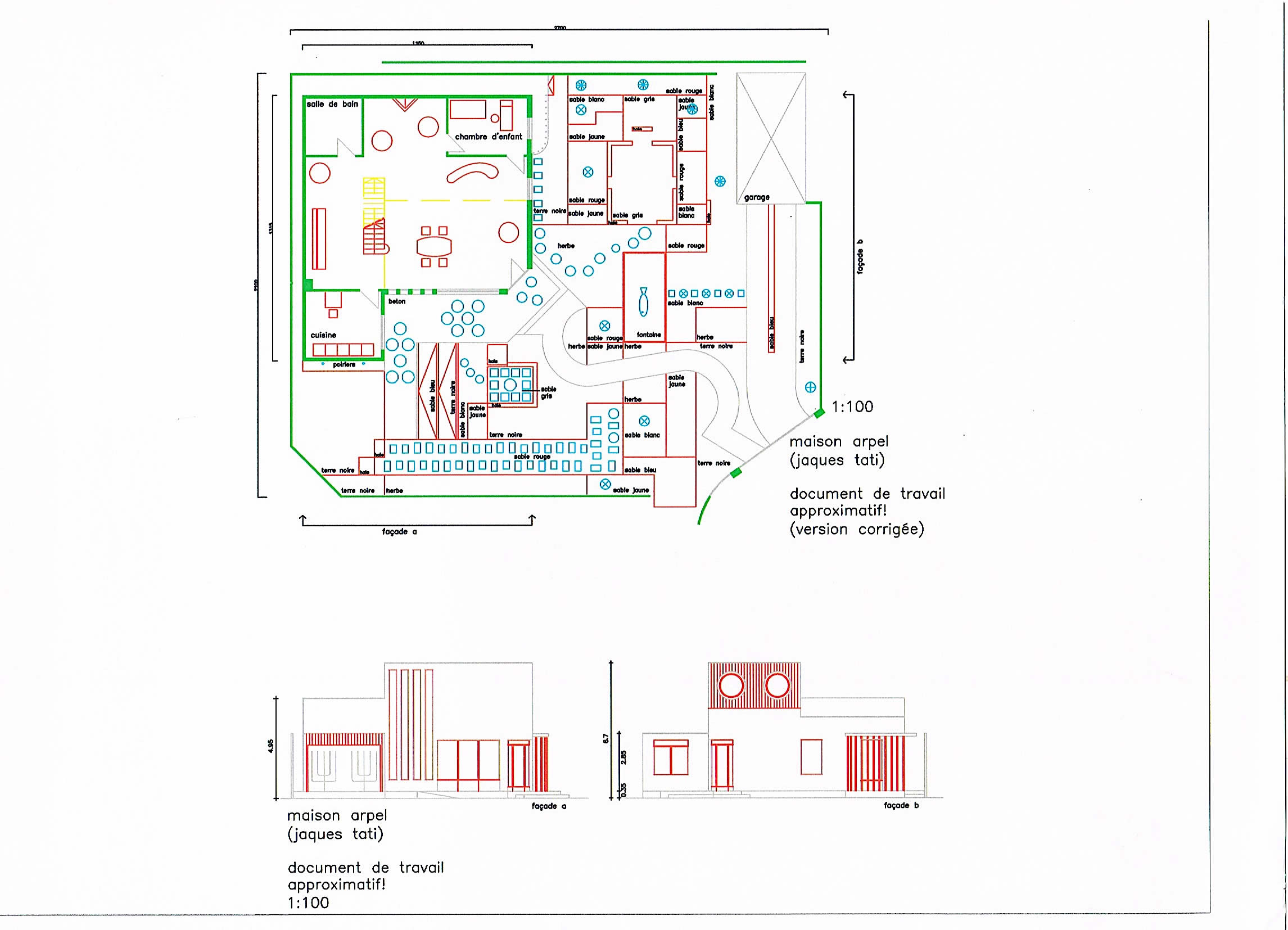 plan construction scénographie overgreen